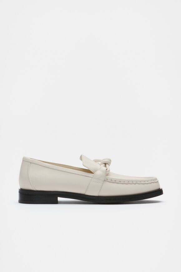Dakota Knot Detail Loafer  Cream  hi-res