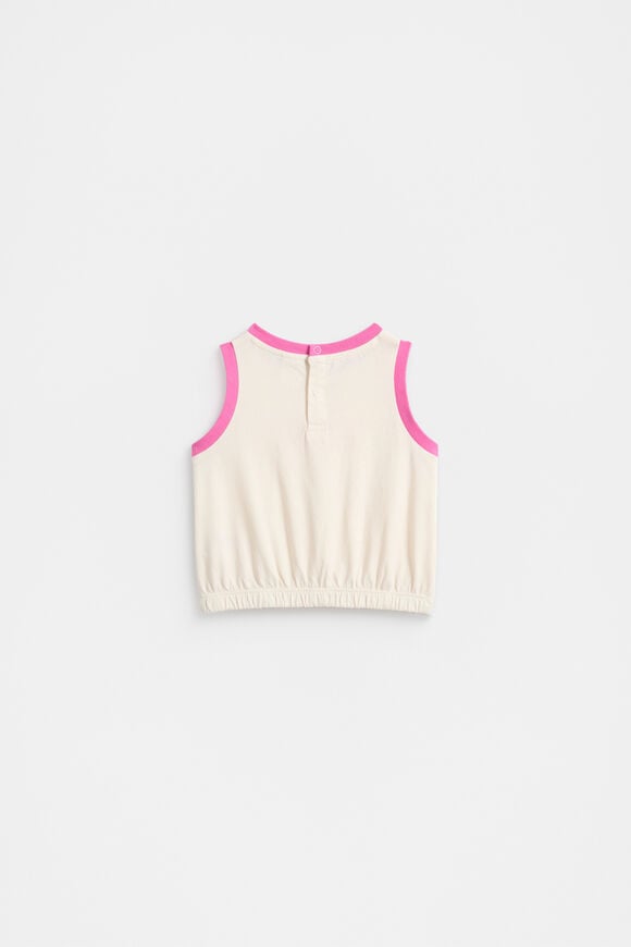 Retro Logo Tank  Vintage Cream  hi-res