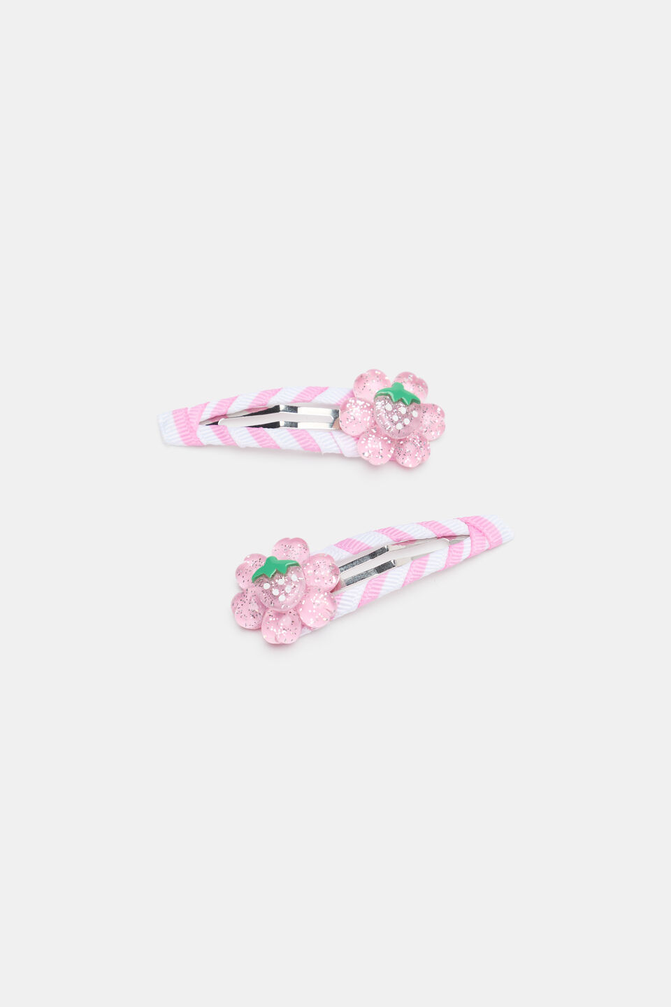 Flower Strawberry Snaps  Candy Pink