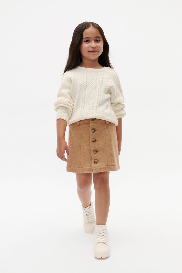 Cable Knit Sweater  Classic Cream  hi-res