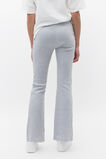 Kick Flare Rib Pant  Cloud Grey Marle  hi-res