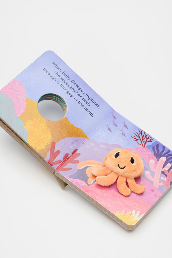 Baby Octopus Finger Puppet Book  Multi  hi-res