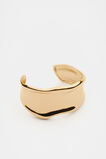 Sculptural Organic Cuff  Gold  hi-res