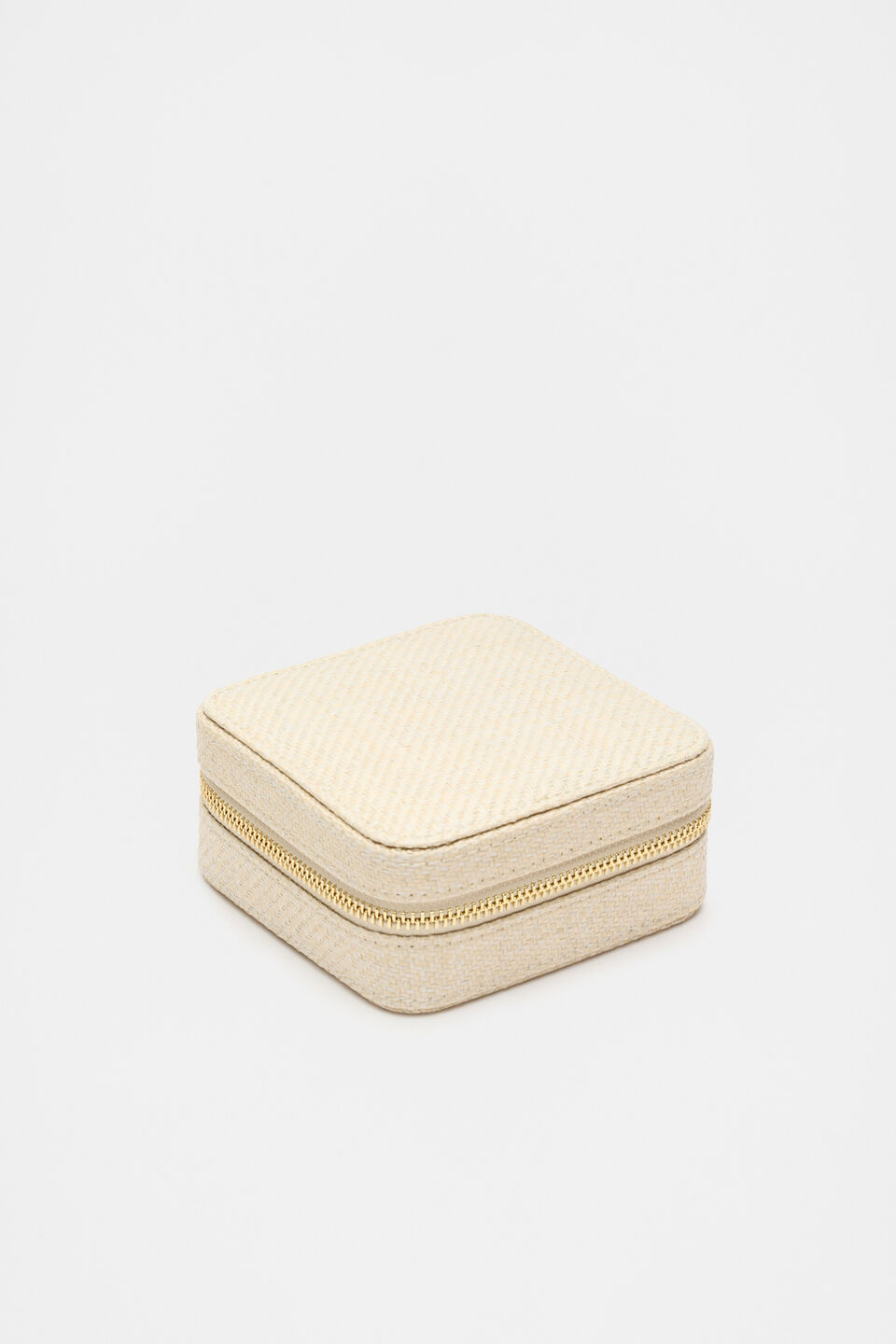 Square Jewellery Case  Natural