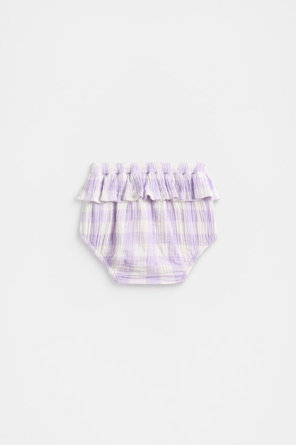 Gingham Bloomer  Bright Lavender  hi-res