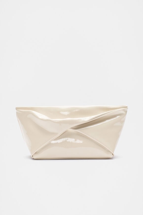 Bow Clutch  Oat  hi-res