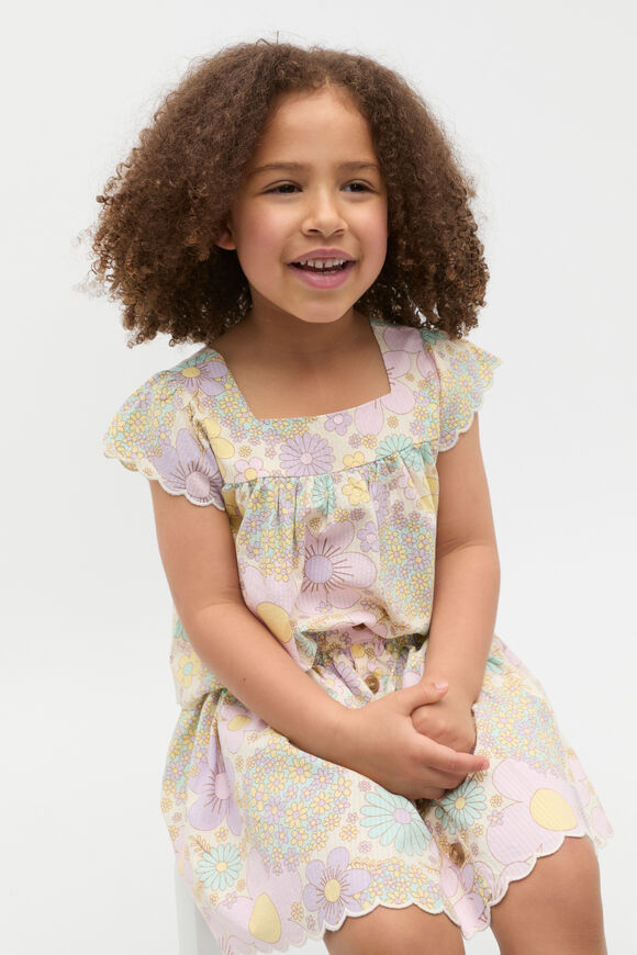 Floral Top  Vintage Cream  hi-res