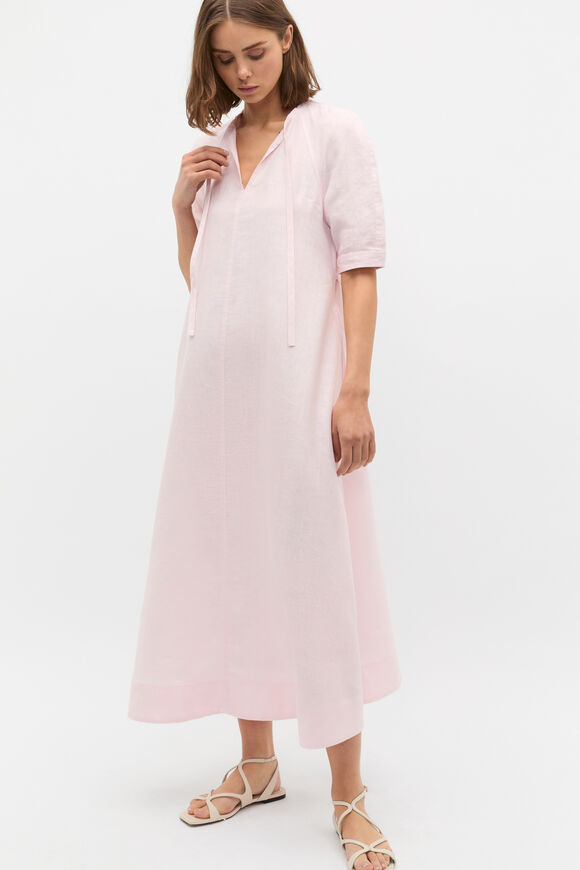 Linen Belted Maxi Dress  Primrose  hi-res