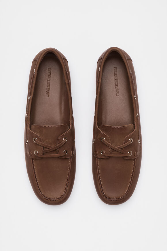 Rosa Boat Shoe  Deep Tan  hi-res