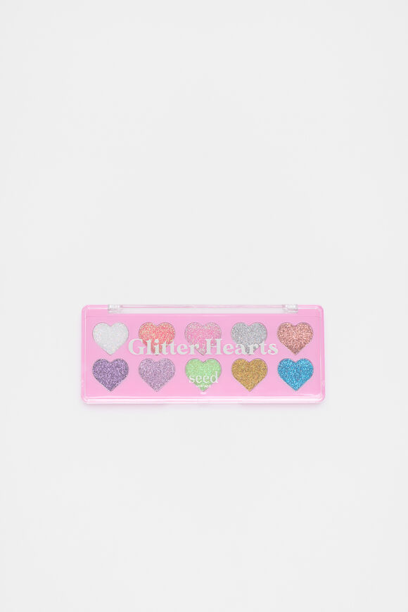 Glitter Hearts Palette  Fairy Floss  hi-res
