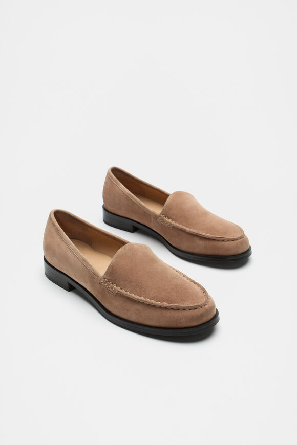 Nella Loafer  Amaretto Suede  hi-res