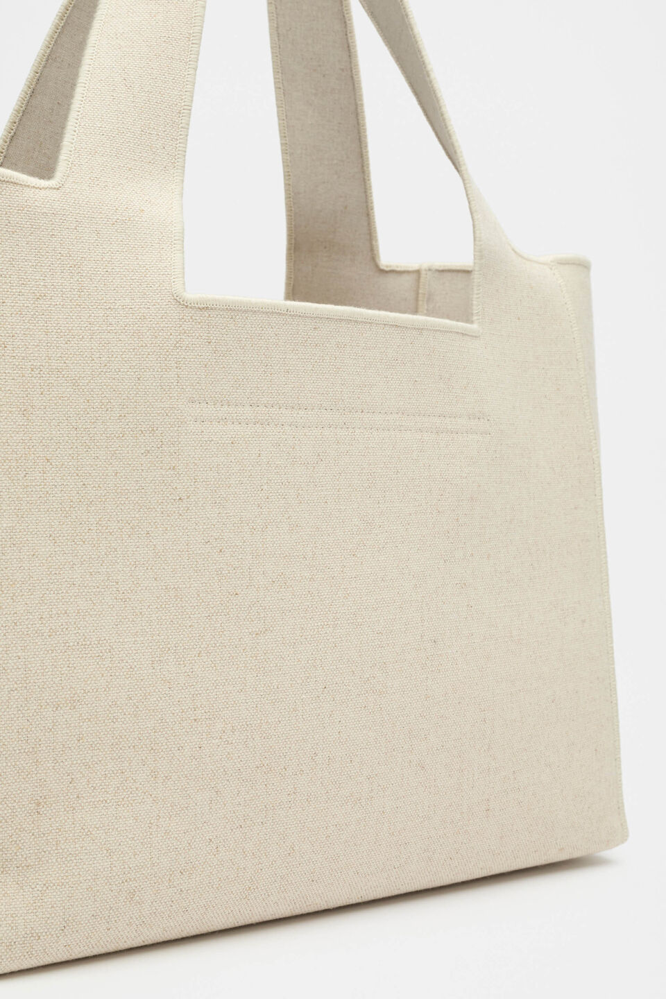 Fabric Logo Tote  Tofu