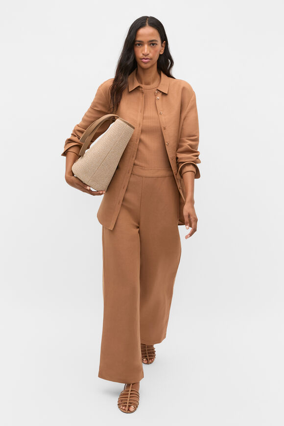 Cotton Rib Tank  Copper  hi-res