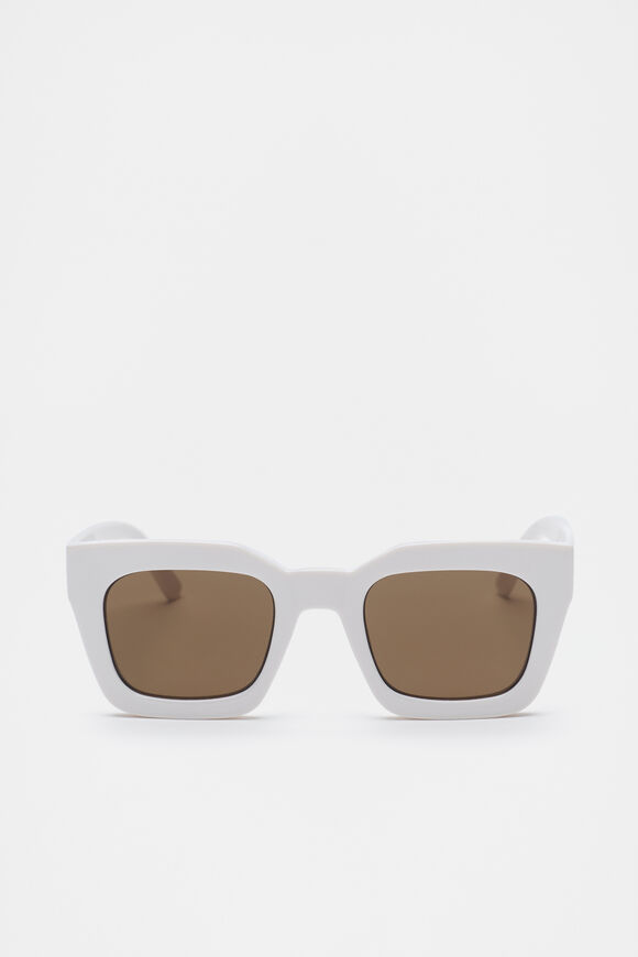 Caitlin Rectangle Sunglasses  Cloud Cream  hi-res