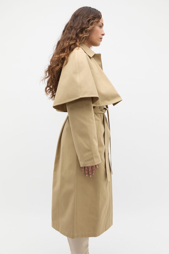 Twill Cape Jacket