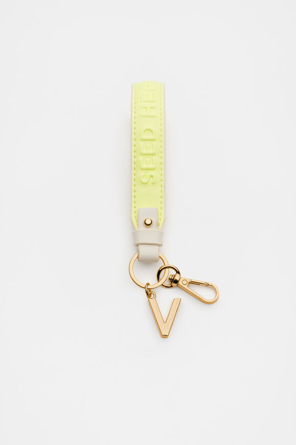 Initial Strap Keyring