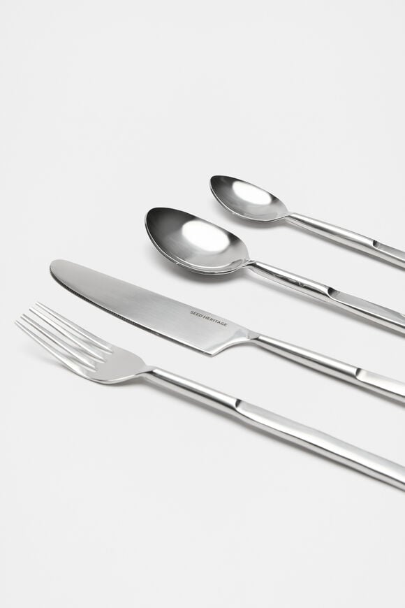 Atlas Cutlery Set of 16  Silver  hi-res