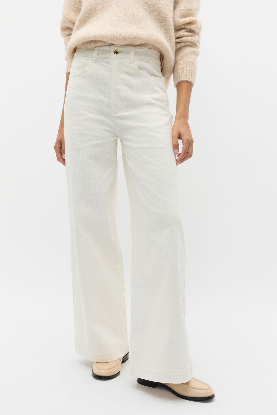 Corduroy Pant  Cloud Cream