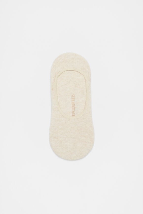 Core No Show Sock  Soft Beige Marle  hi-res