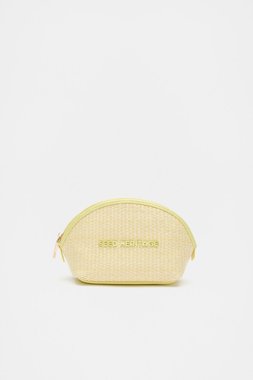 Curved Pouch Small  Lemongrass