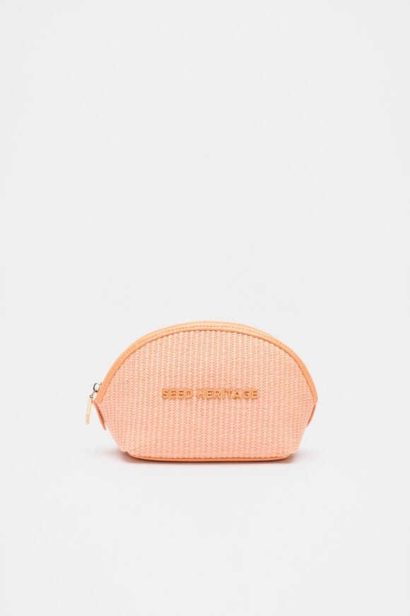 Curved Pouch Small  Tangerine  hi-res
