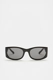 Lauryn Oval Sunglasses  Black  hi-res