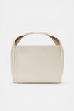 Leather Curved Tote  Tofu  hi-res