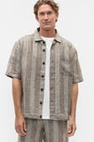 Boxy Linen Shirt  Cocoa  hi-res