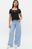 Soft Wide Leg Jean  Light Wash  hi-res