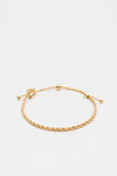 Fine Rope Bracelet  Gold  hi-res