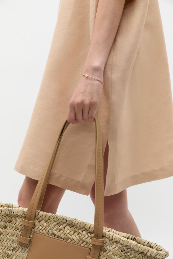 Pearly Cord Bracelet  Ecru  hi-res