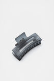 Rectangle Hair Claw  Matte Black  hi-res