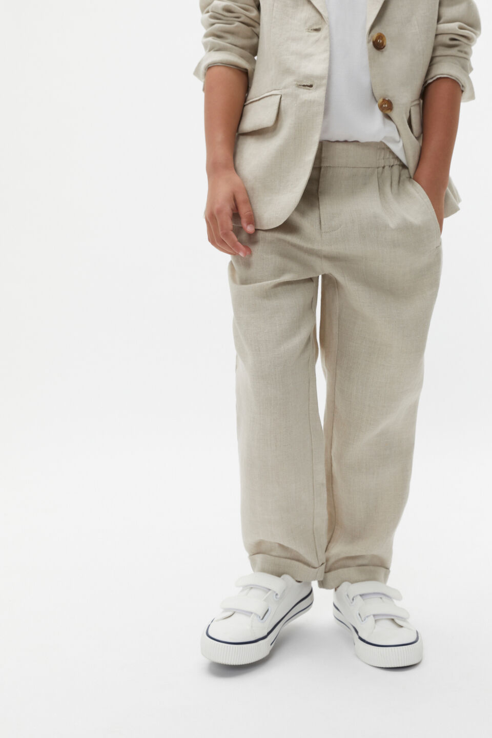 Linen Chino  Cool Stone