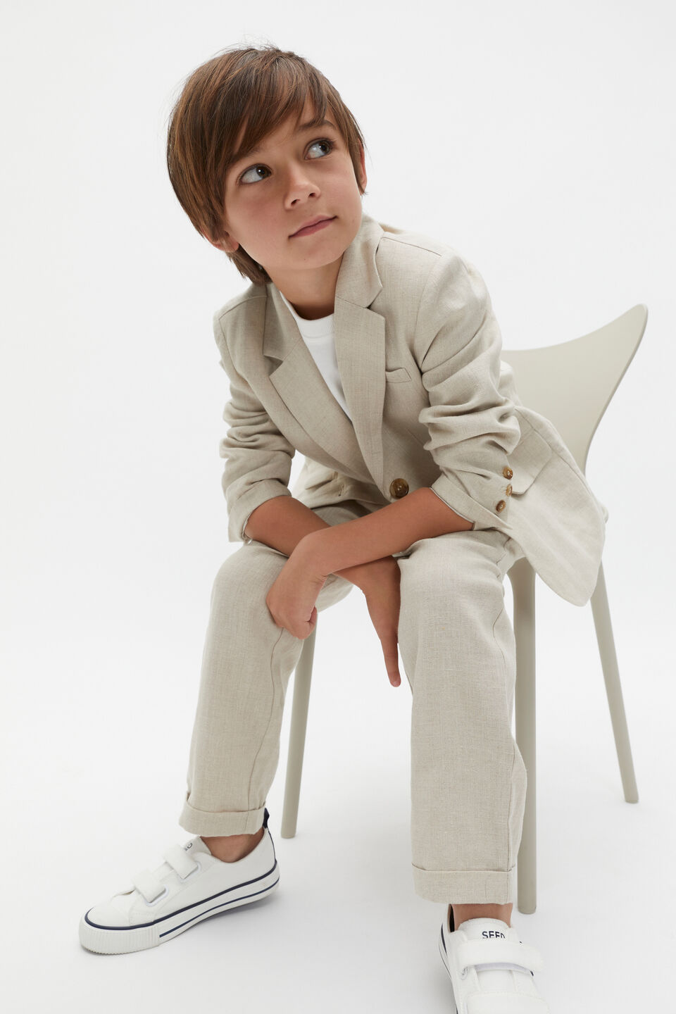 Linen Chino  Cool Stone