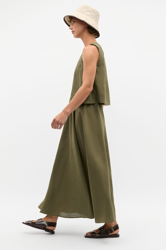 Fabric Woven Bucket Hat  Dark Espresso  hi-res