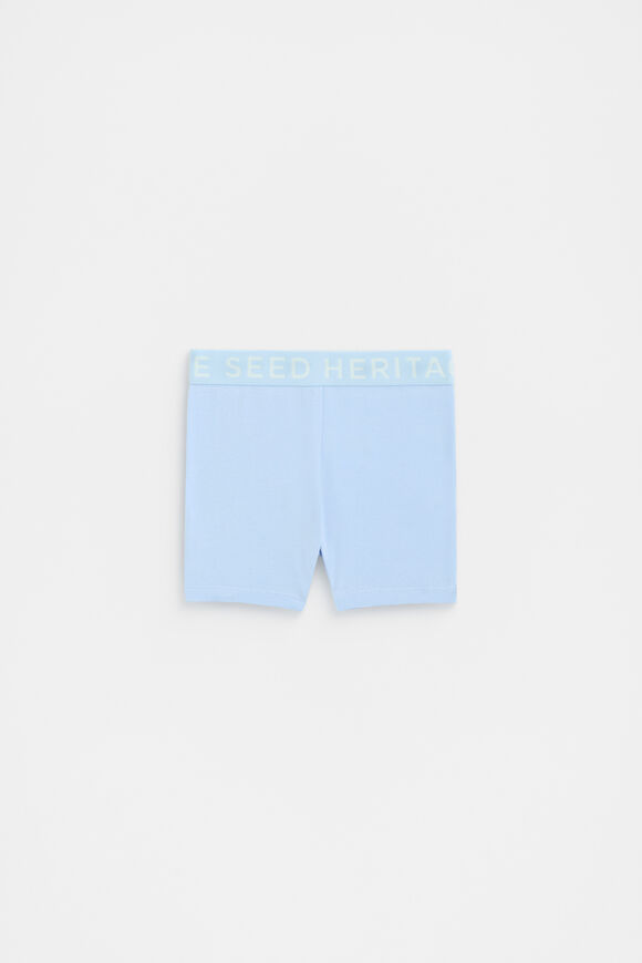 Core Logo Bike Short  Luna Blue  hi-res