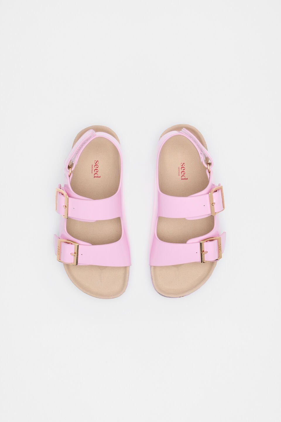 Twin Buckle Slide  Candy Pink