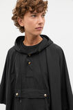 Packable Rain Poncho  Black  hi-res