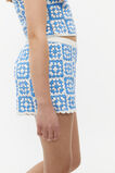 Crochet Short  Electric Blue  hi-res