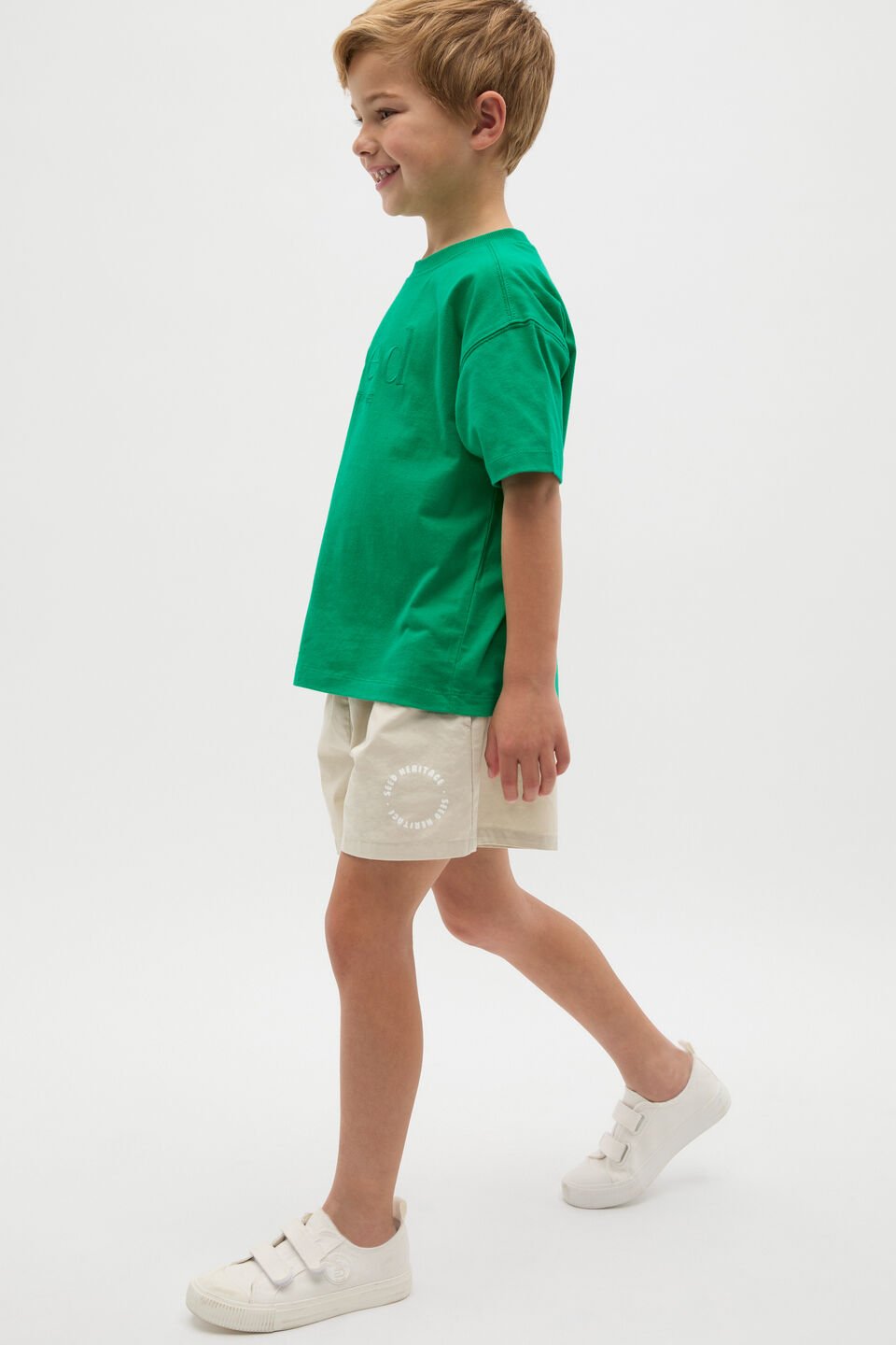 Core Garment Dye Short  Cool Stone