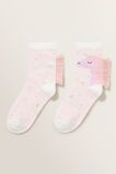 Unicorn Fringe Socks    hi-res