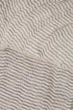 Stripe Linen Scarf    hi-res