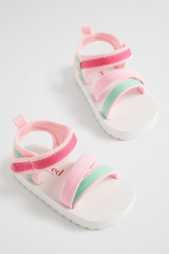 Tape Rubber Sandal  Pink  hi-res