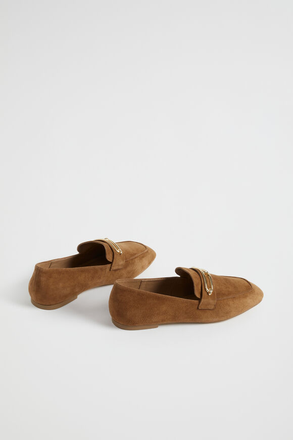 Blair Trim Loafer  Tan Suede  hi-res