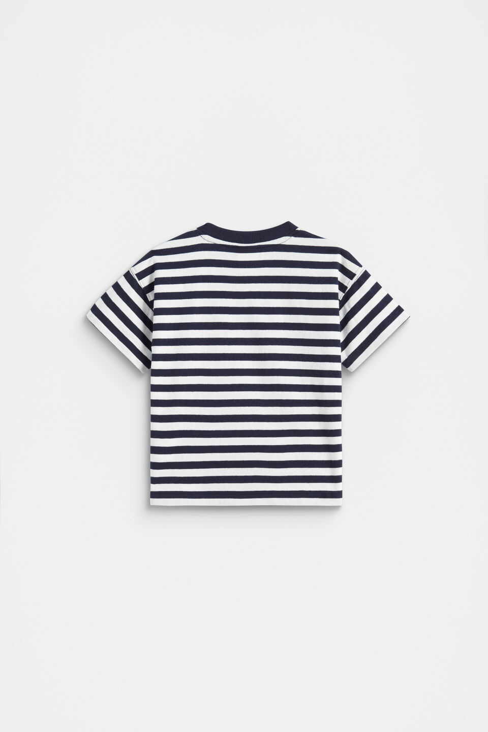 Core Stripe Tee  Midnight Blue Stripe