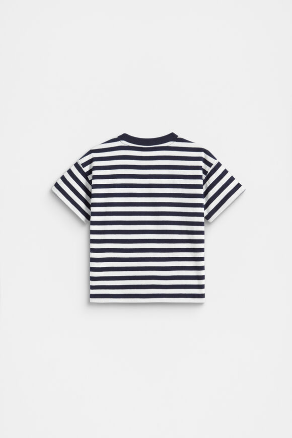 Core Stripe Tee  Midnight Blue Stripe  hi-res
