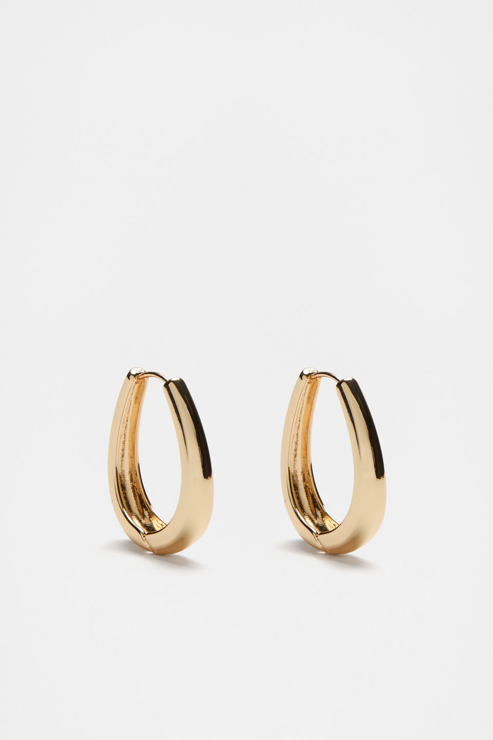 Droplet Hoop  Gold