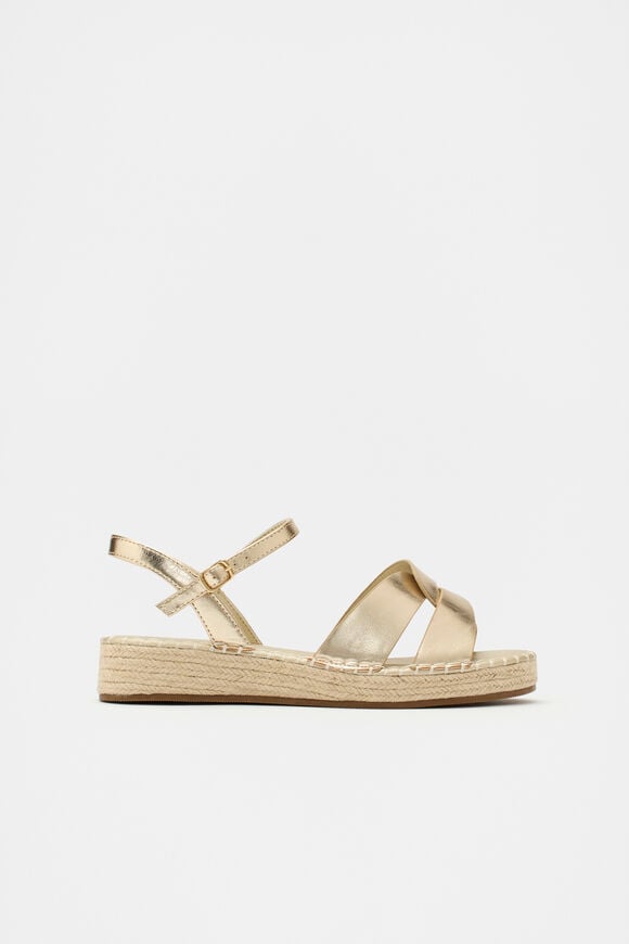Summer Espadrille  Gold  hi-res