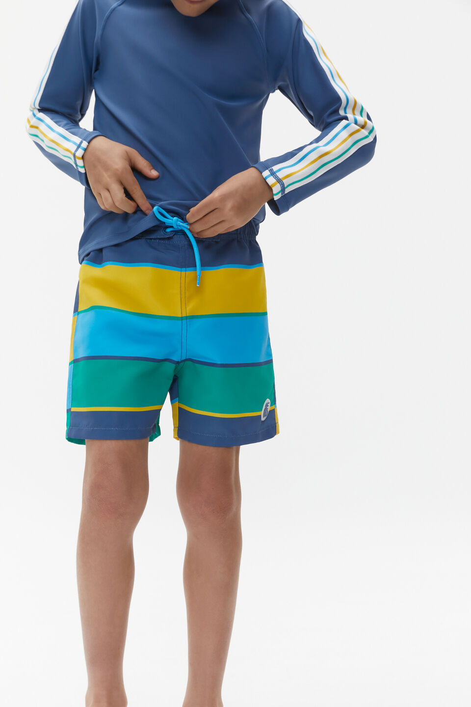 Stripe Boardshort  Multi