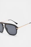 Amanda Aviator Sunglasses  Black  hi-res